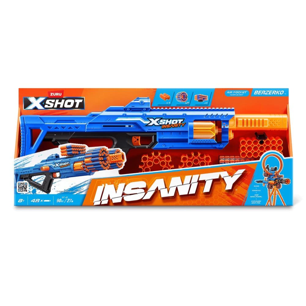 image X-Shot Insanity Berzerko 48-Dart Blaster Main Product Image