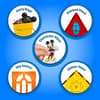 image Tytan Disney Mickey Mouse Clubhouse 15 Piece Magnetic Tile Set Fifth Alternate Image