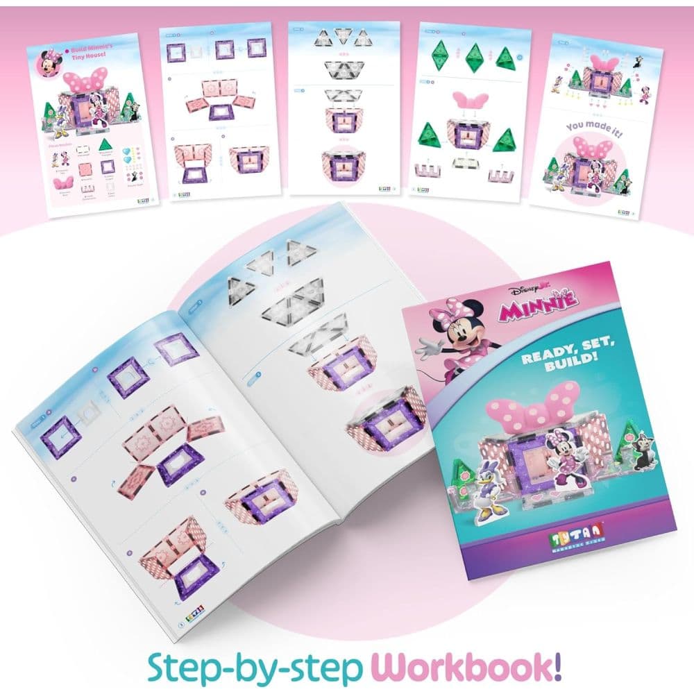 Zuru Tytan Disney Minnie 21-Piece Magnetic Tile Kit Tenth Alternate Image