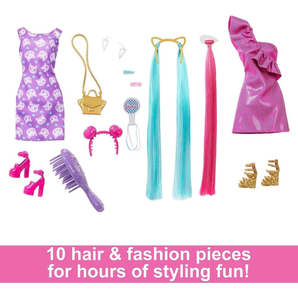 Barbie Rainbow Sparkle Hair Fashion Doll Third Alternate Image