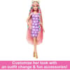 image Barbie Rainbow Sparkle Hair Fashion Doll Fifth Alternate Image