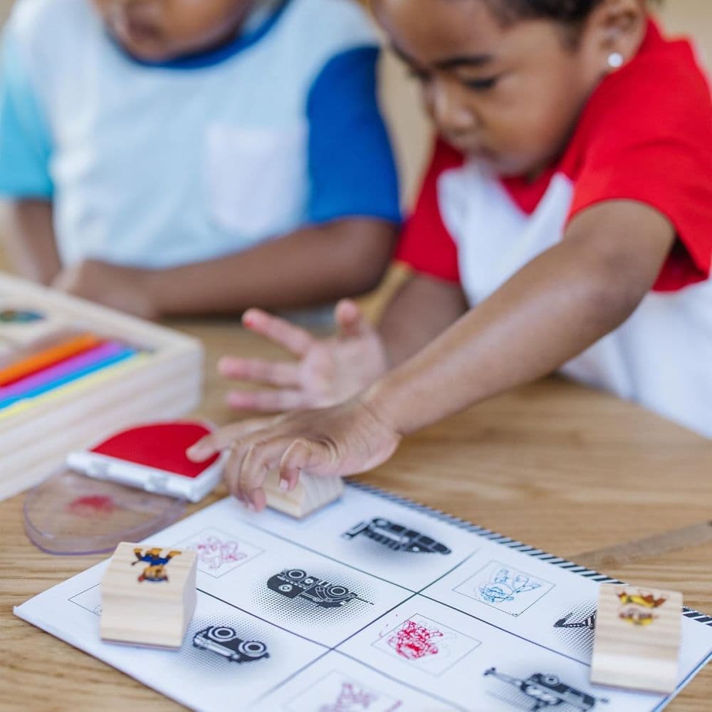 Paw Patrol Wooden Stamps Activity Set Sixth Alternate Image