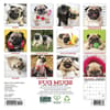image Pug Mugs 2027 Mini Wall Calendar First Alternate Image