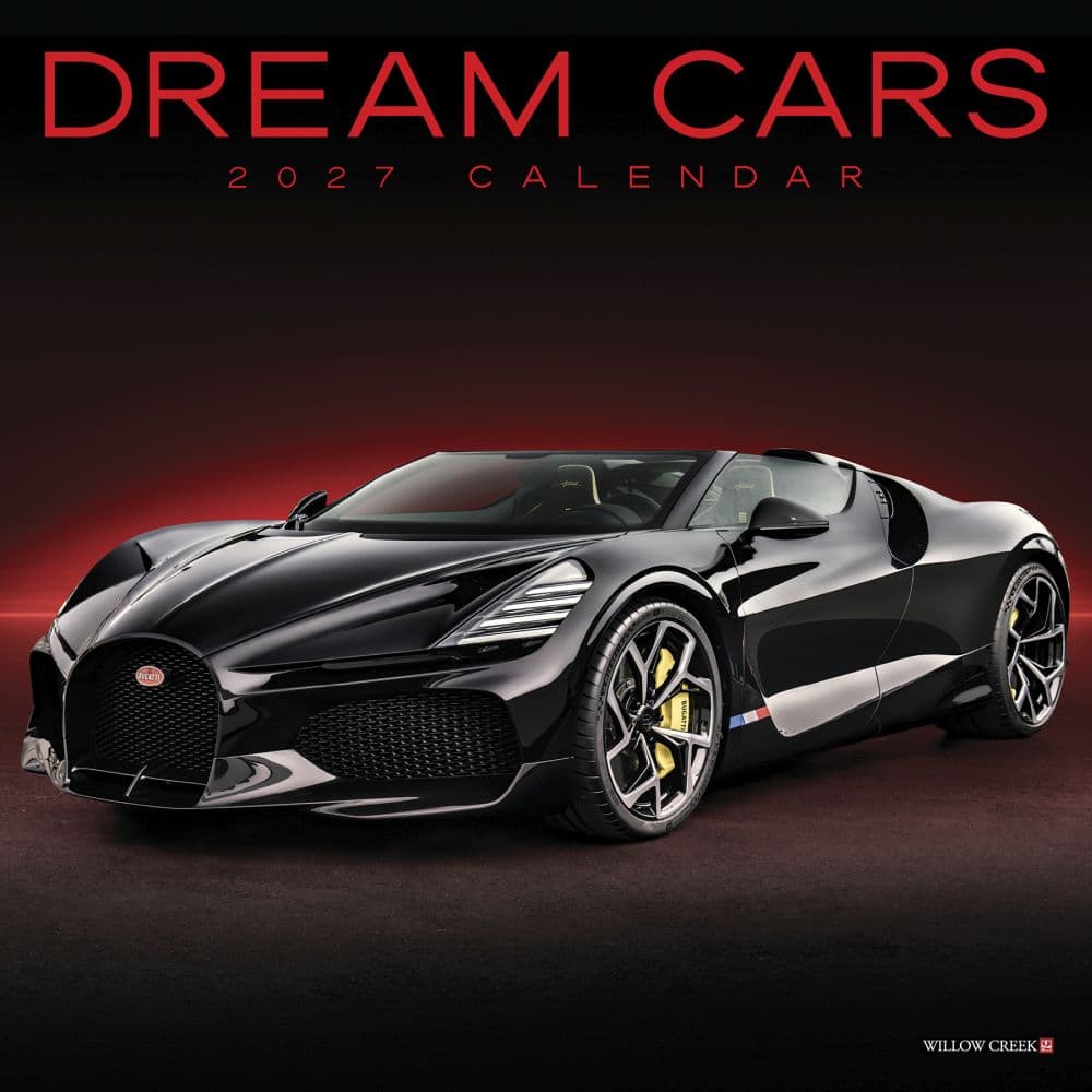 Dream Cars 2027 Mini Wall Calendar Main Product Image