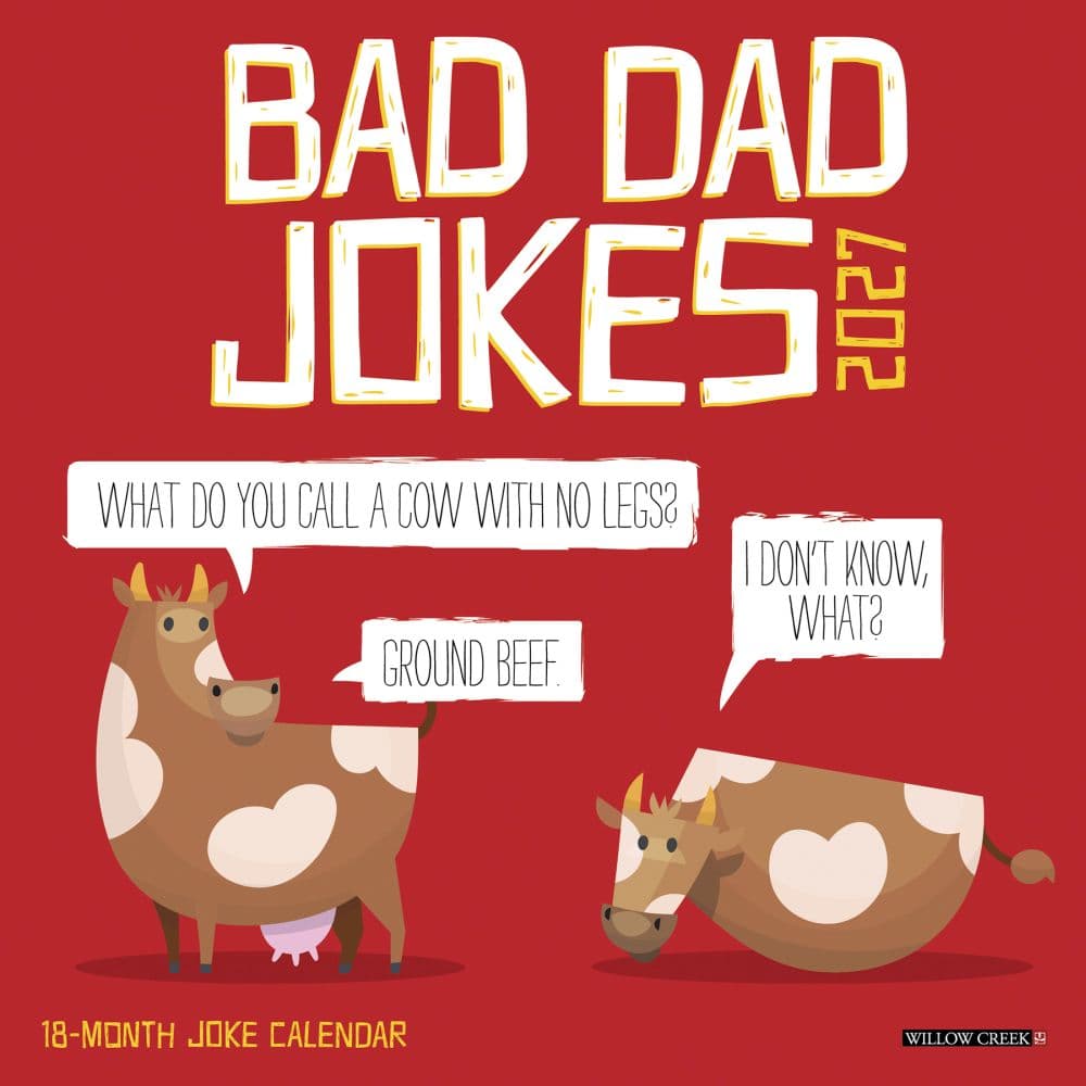 image Bad Dad Jokes 2027 Mini Wall Calendar Main Product Image