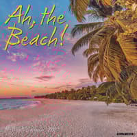 image Ah The Beach 2027 Mini Wall Calendar Main Product Image