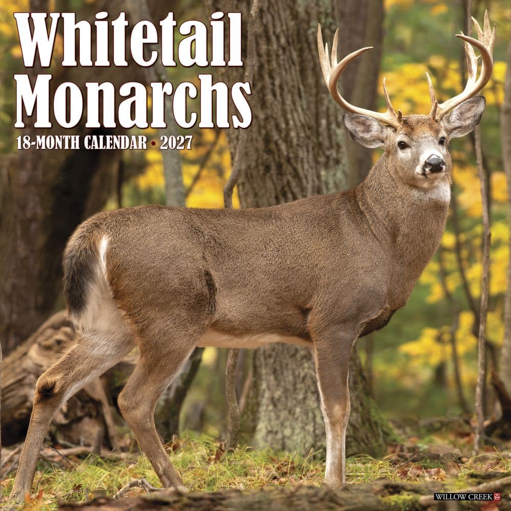 image Whitetail Monarchs 2027 Wall Calendar Main Product Image