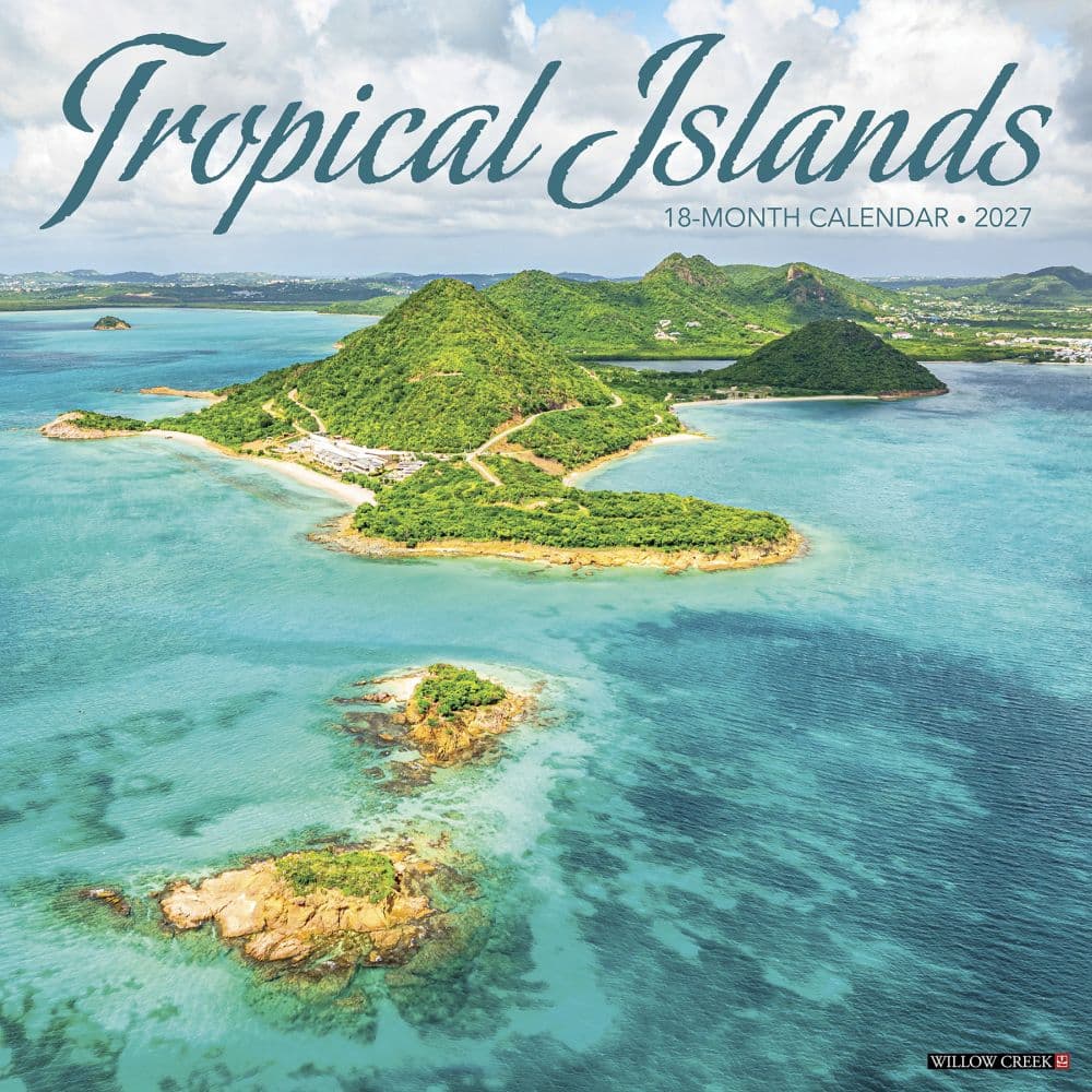 Tropical Islands 2027 Wall Calendar Main Product Image