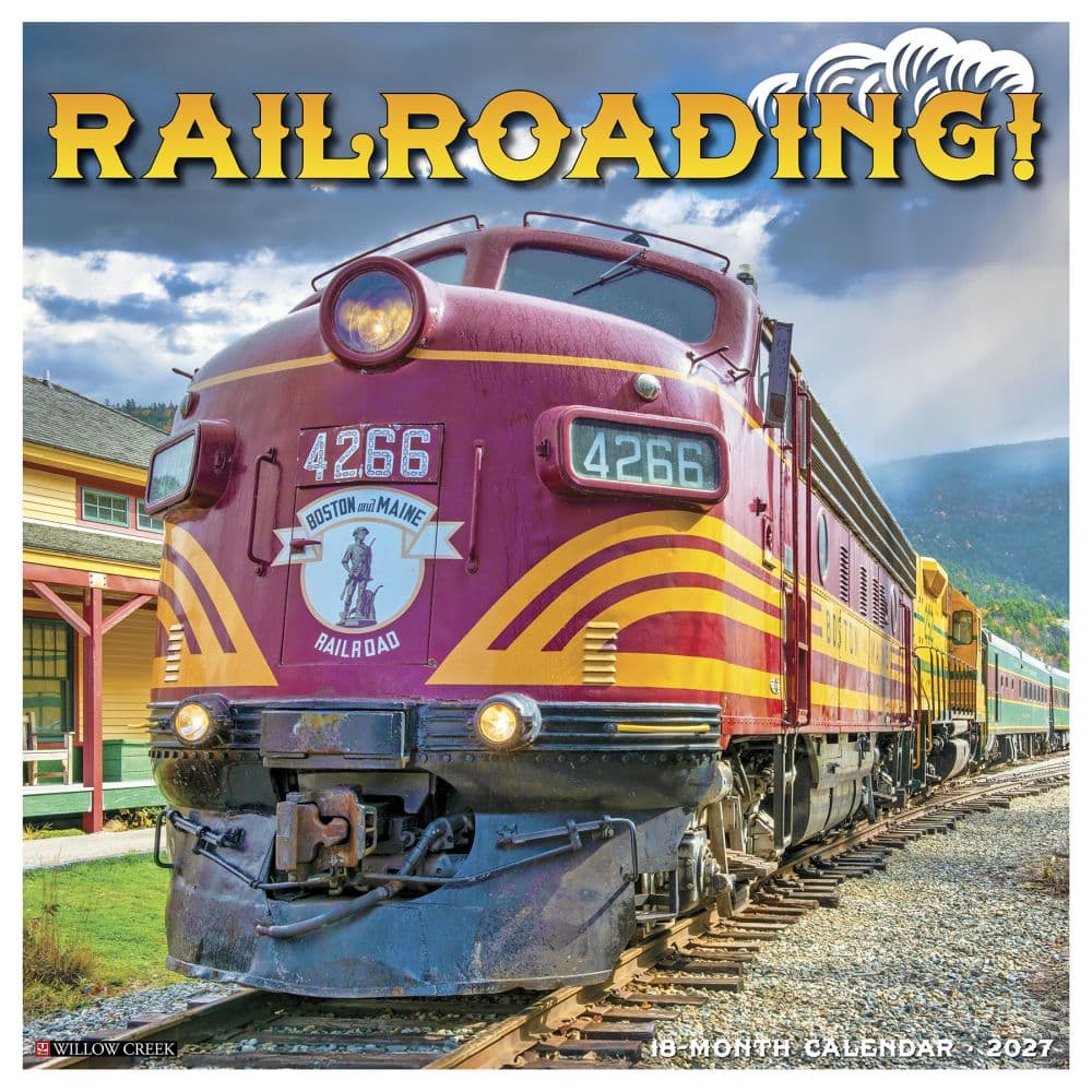 Railroading 2027 Wall Calendar Main Product Image