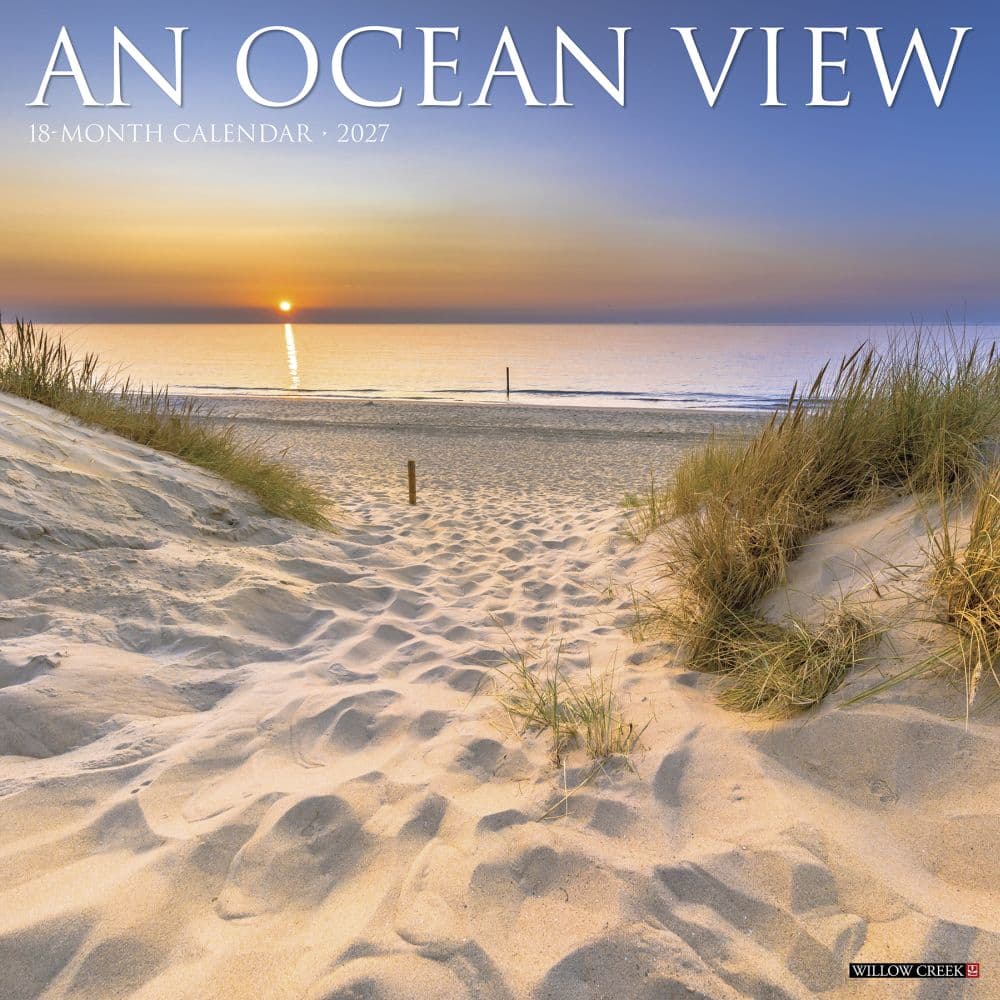 image Ocean View 2027 Wall Calendar Main Product Image