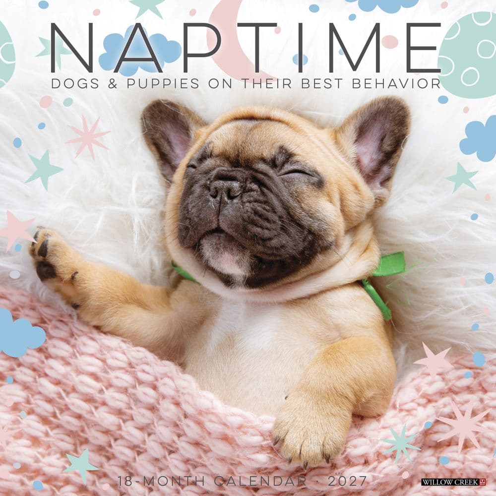 image Naptime Dogs 2027 Wall Calendar Main Product Image