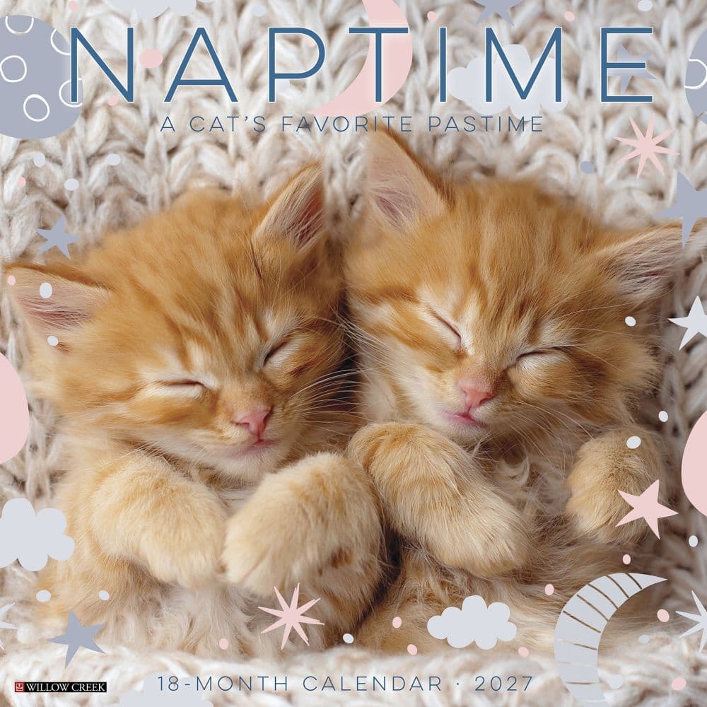 image Naptime Cats 2027 Wall Calendar Main Product Image