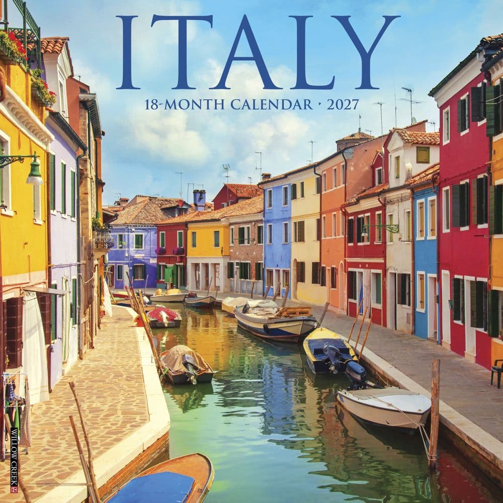 image Italy 2027 Wall Calendar Main Product Image