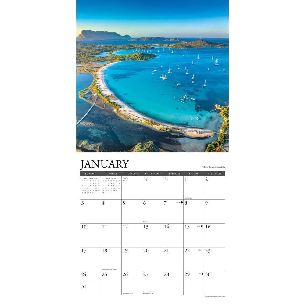 Italy 2027 Wall Calendar Second Alternate Image