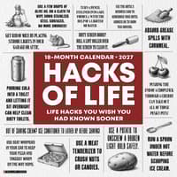 image Hacks of Life 2027 Wall Calendar Main Product Image
