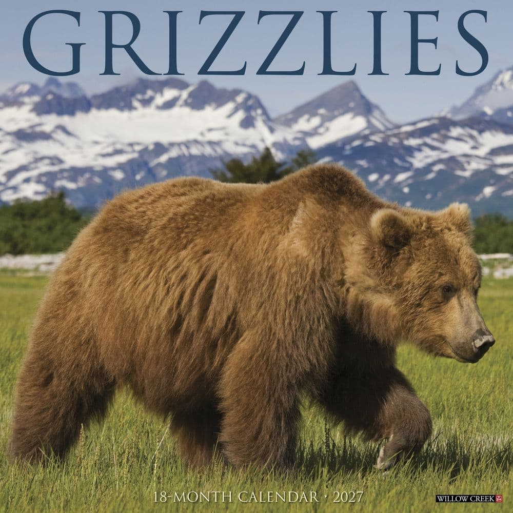 image Grizzly Bears 2027 Wall Calendar Main Product Image