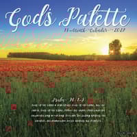 image Gods Palette 2027 Wall Calendar Main Product Image