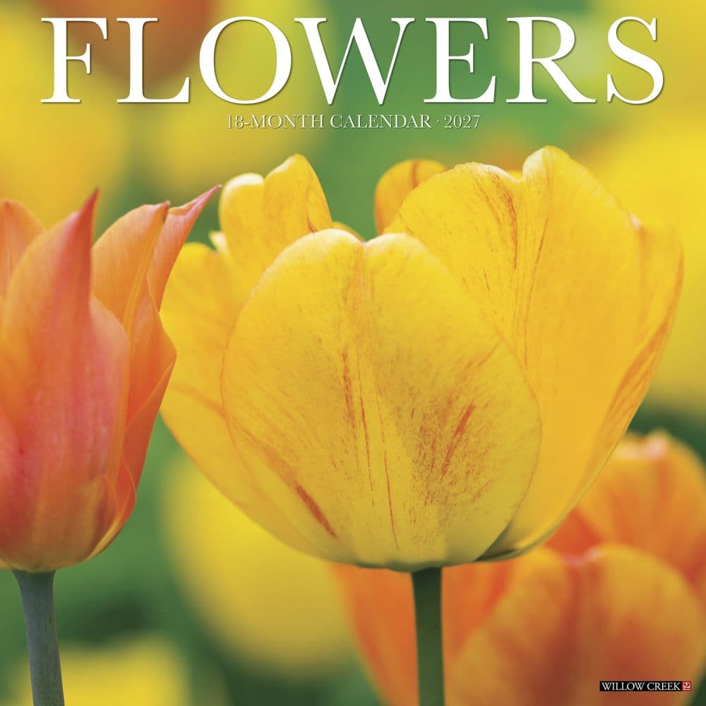 Flowers 2027 Wall Calendar Main Product Image