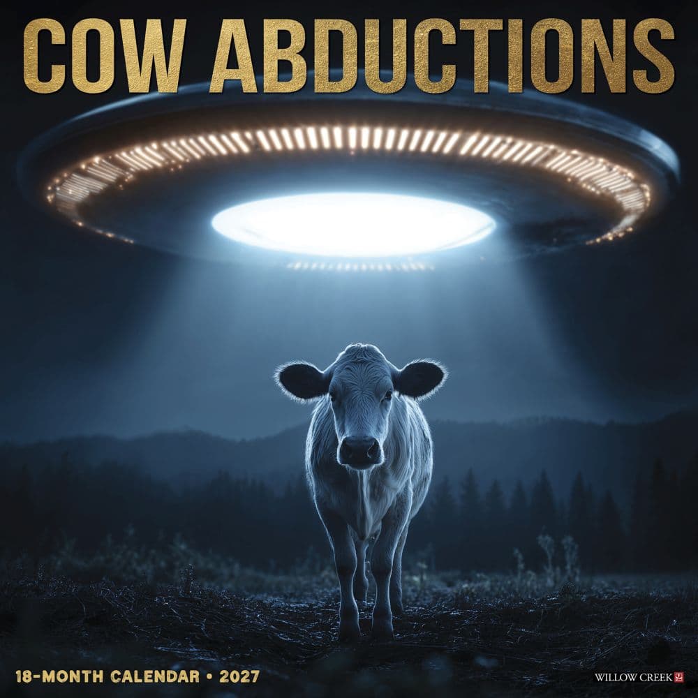 image Cow Abductions 2027 Wall Calendar Main Product Image