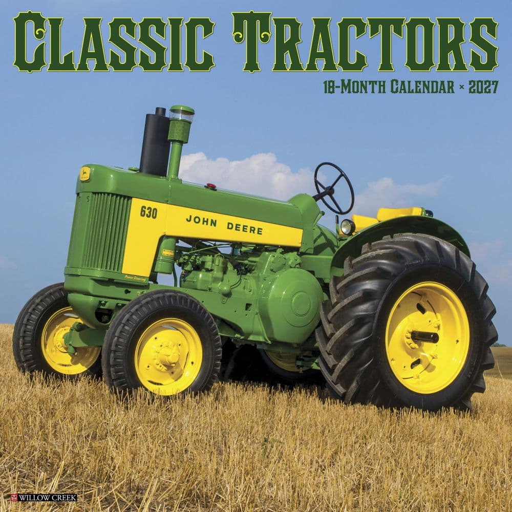 image Classic Tractors 2027 Wall Calendar Main Product Image
