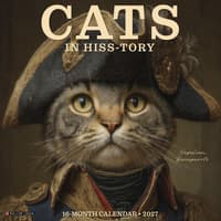 image Cats in Hiss-tory 2027 Wall Calendar Main Product Image