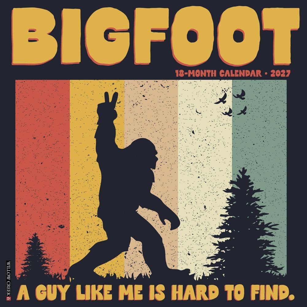 image Bigfoot 2027 Wall Calendar Main Product Image