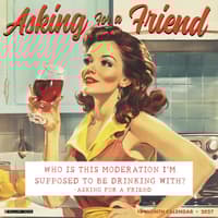 image Asking for a Friend 2027 Wall Calendar Main Product Image