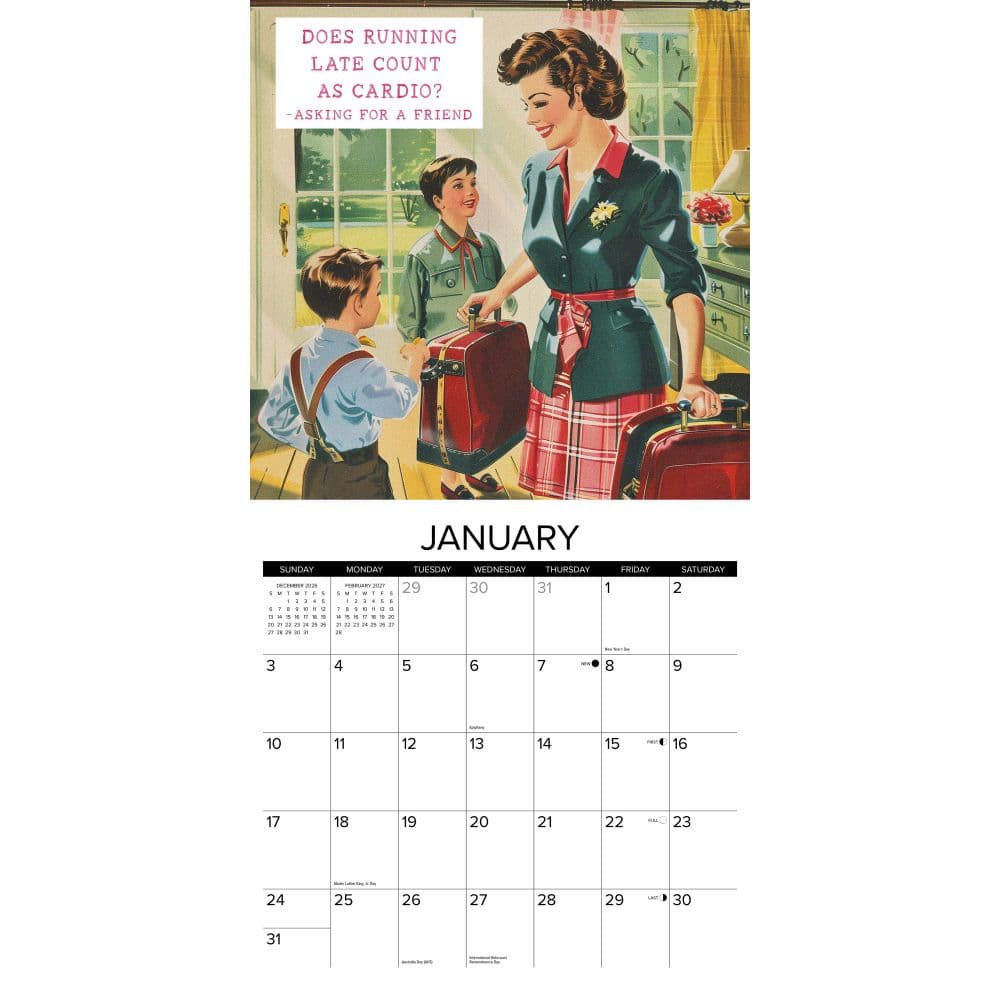 Asking for a Friend 2027 Wall Calendar Second Alternate Image