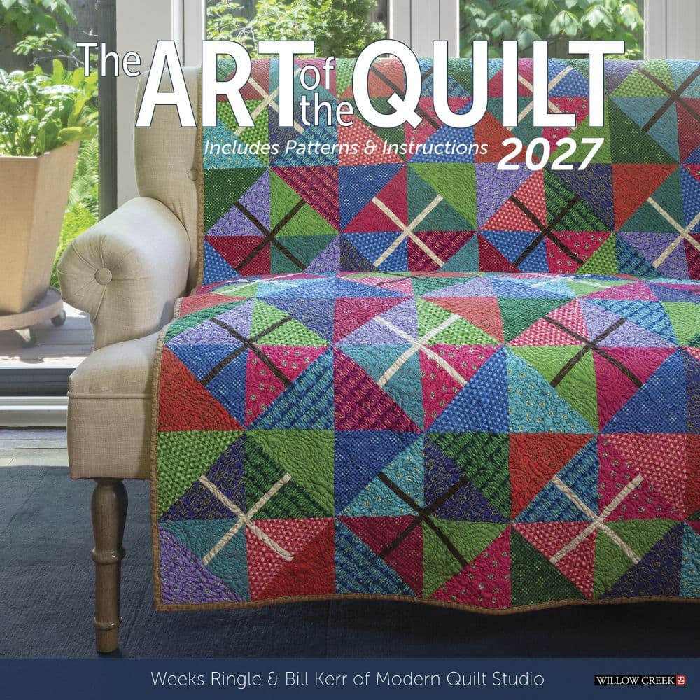 Quilt Art of 2027 Wall Calendar Main Product Image
