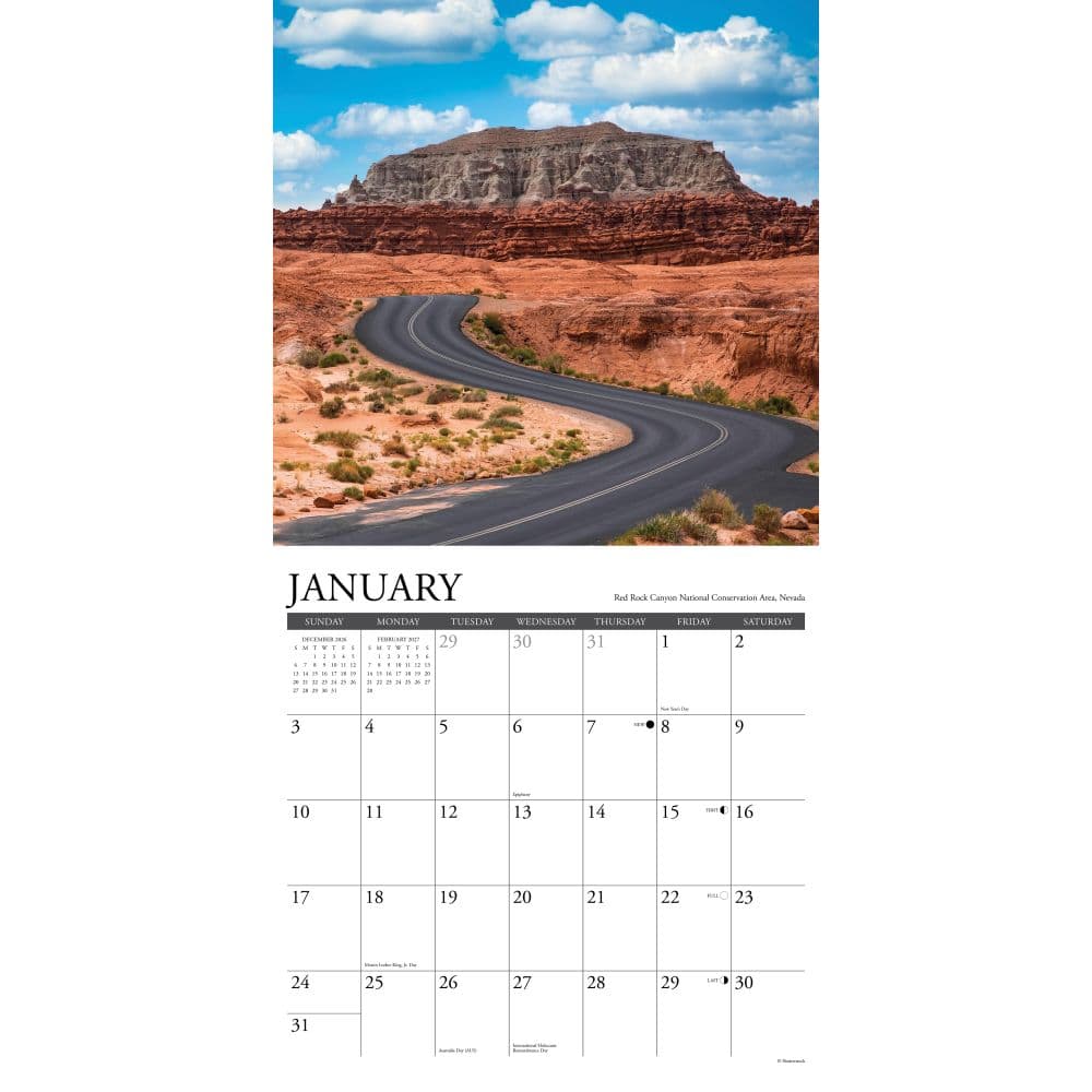 Americas Backroads 2027 Wall Calendar Second Alternate Image