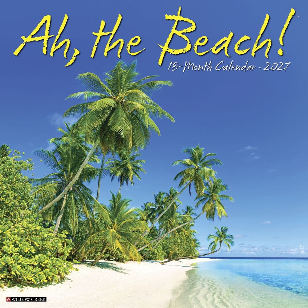 image Ah Beach 2027 Wall Calendar Main Product Image