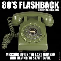 image 80s Flashback 2027 Wall Calendar Main Product Image