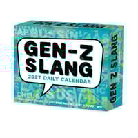 image Gen Z Slang 2027 Desk Calendar Main Product Image