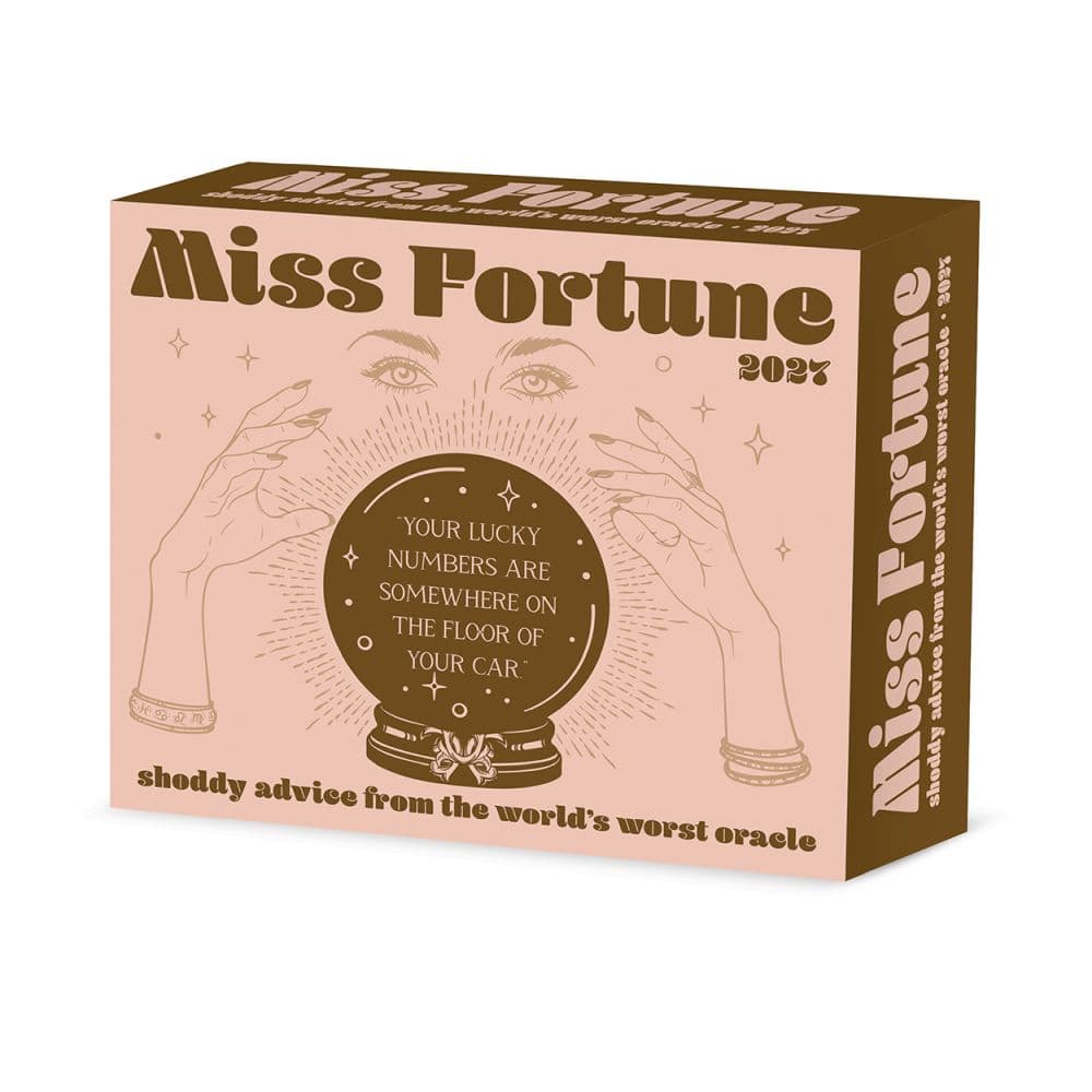 Miss Fortune 2027 Desk Calendar Main Product Image