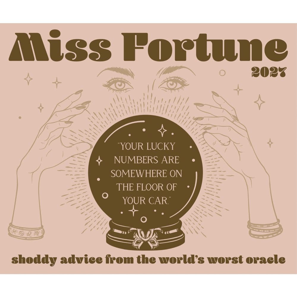 Miss Fortune 2027 Desk Calendar Fourth Alternate Image