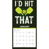 image Pickleball 2027 Mini Wall Calendar Second Alternate Image