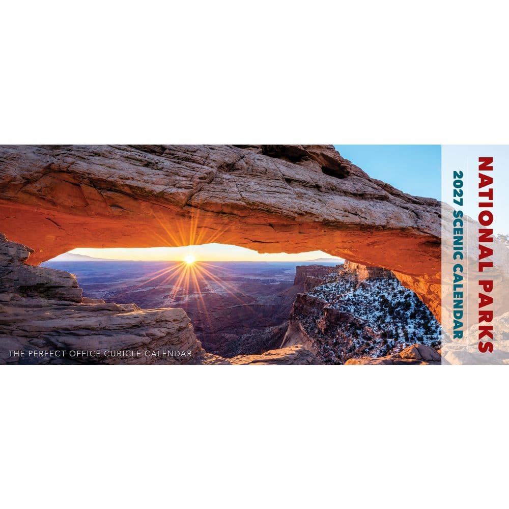 National Parks Panoramic 2027 Wall Calendar Main Product Image