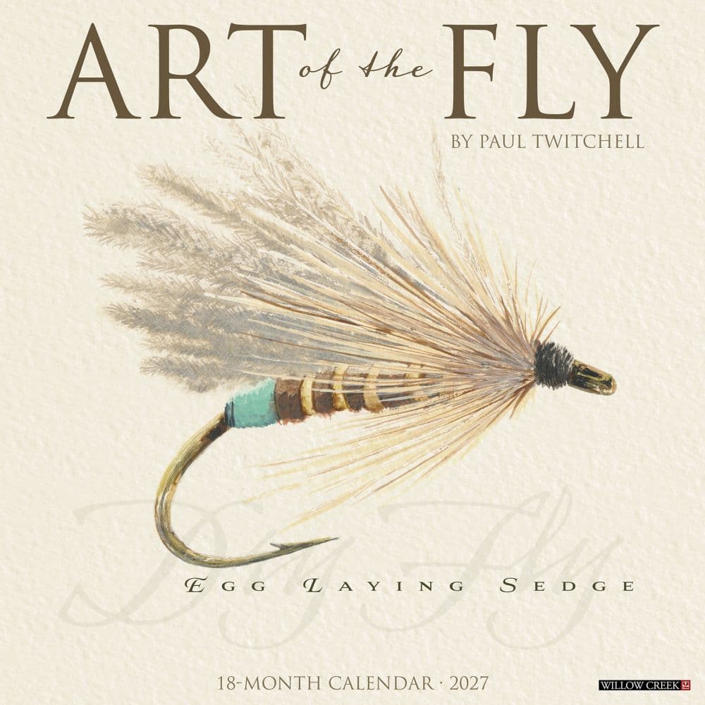 Art of the Fly 2027 Wall Calendar Main Product Image