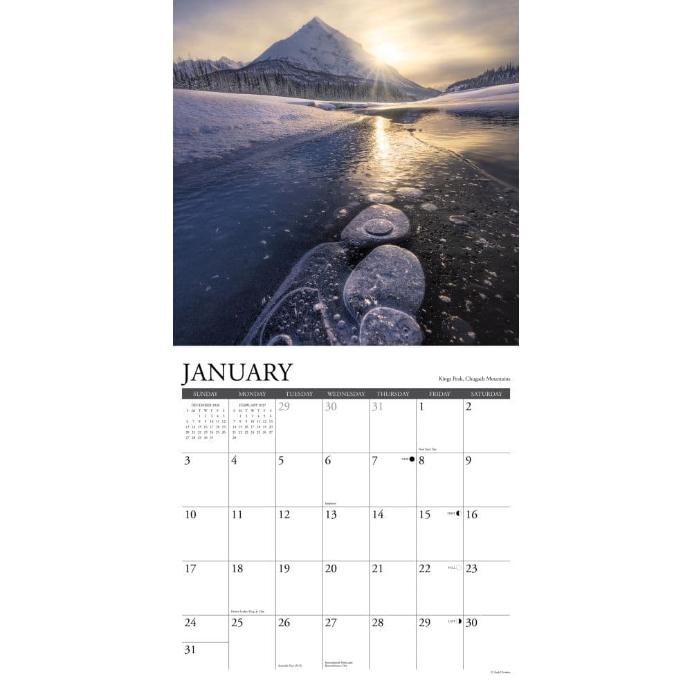 Alaska 2027 Wall Calendar Second Alternate Image
