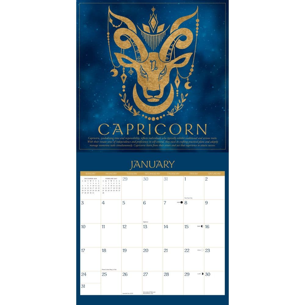Astrology 2027 Wall Calendar Second Alternate Image
