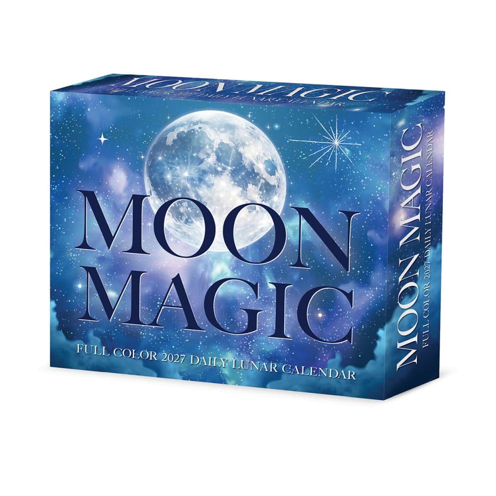 image Moon Magic 2027 Desk Calendar Main Product Image