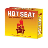 image Hot Seat Questions 2027 Desk Calendar Main Product Image