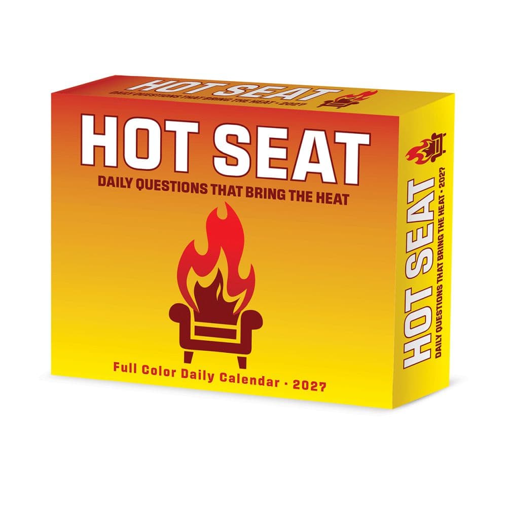 image Hot Seat Questions 2027 Desk Calendar Main Product Image
