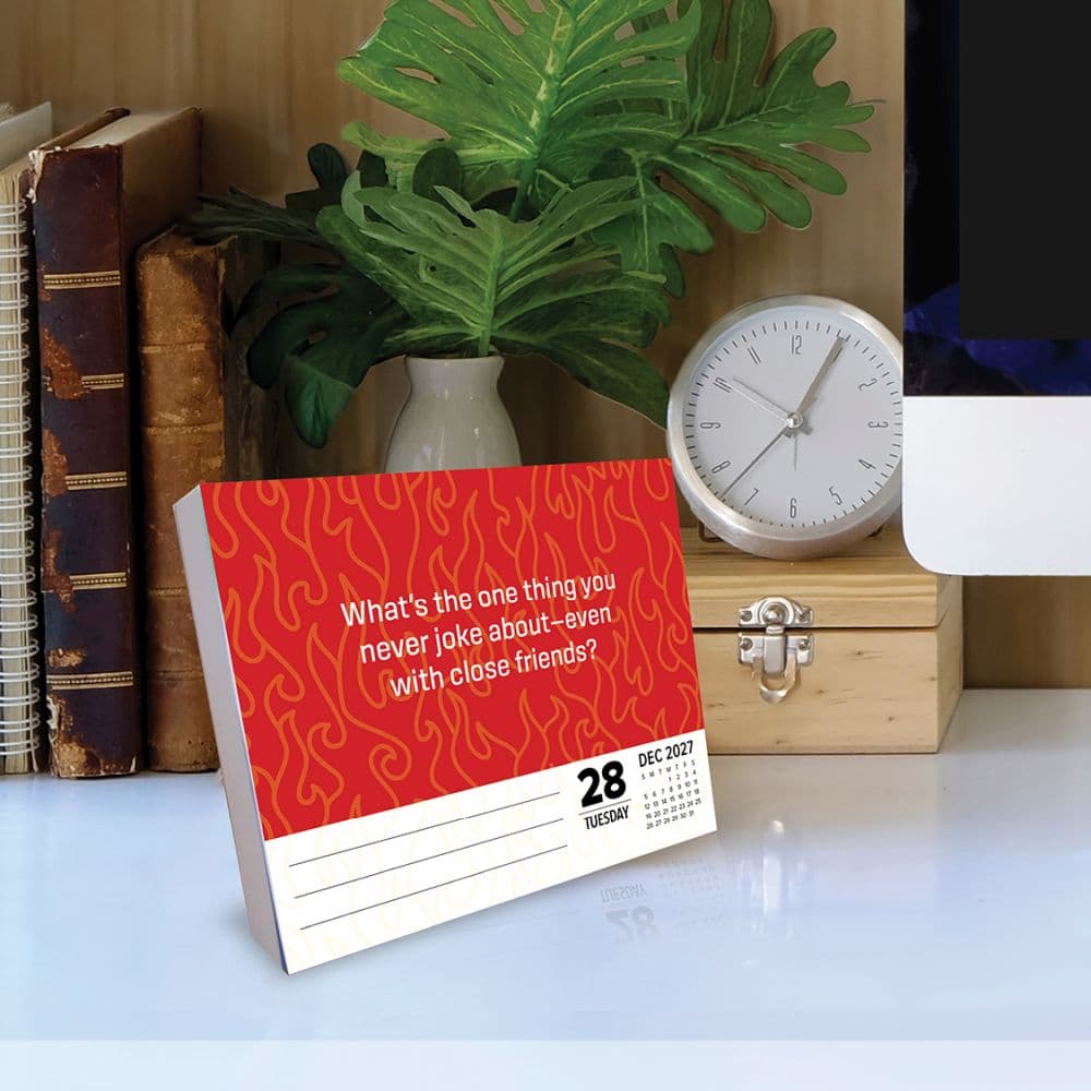 Hot Seat Questions 2027 Desk Calendar Second Alternate Image