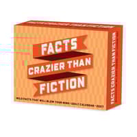 image Facts Crazier Than Fiction 2027 Desk Calendar Main Product Image