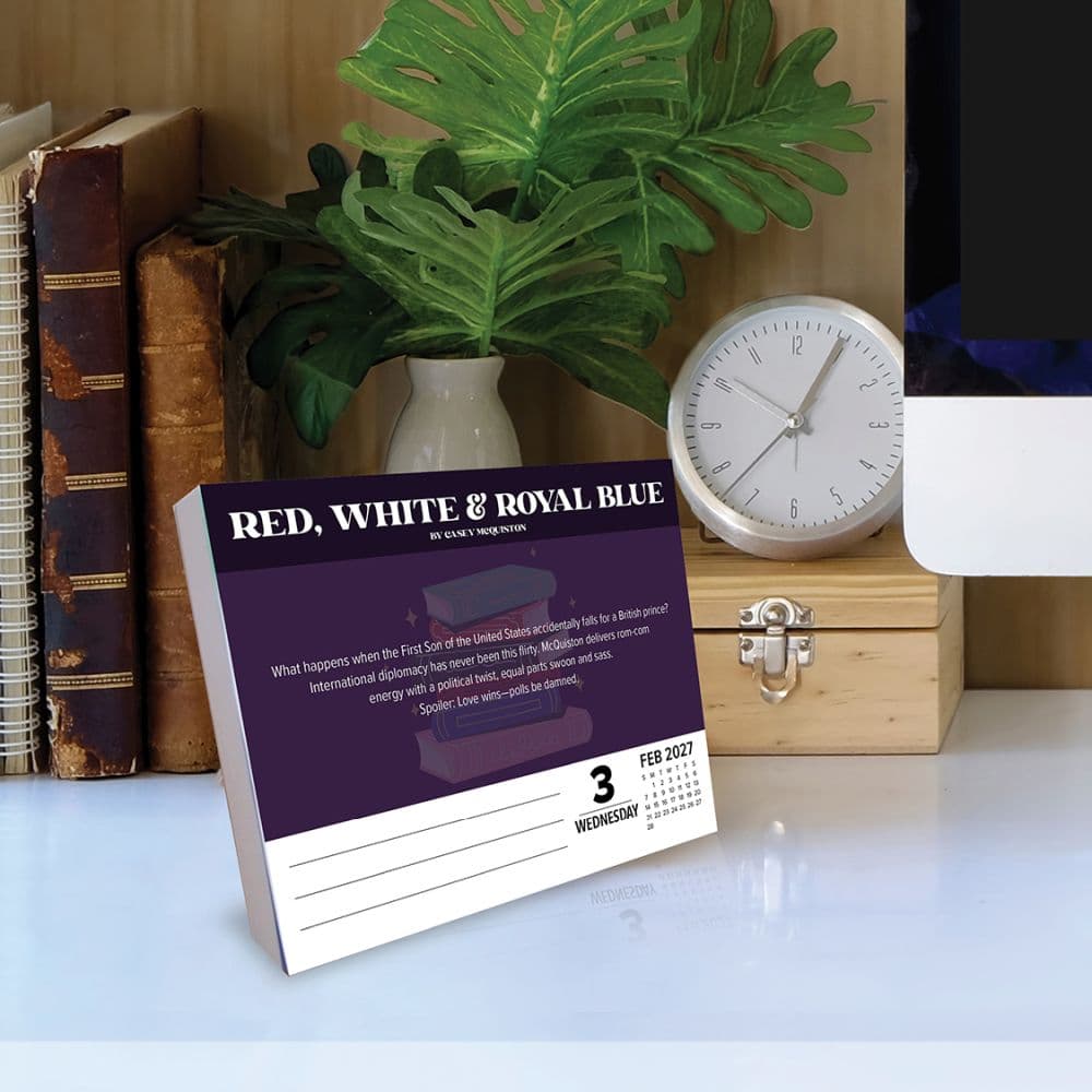 Cover to Cover 2027 Desk Calendar Second Alternate Image