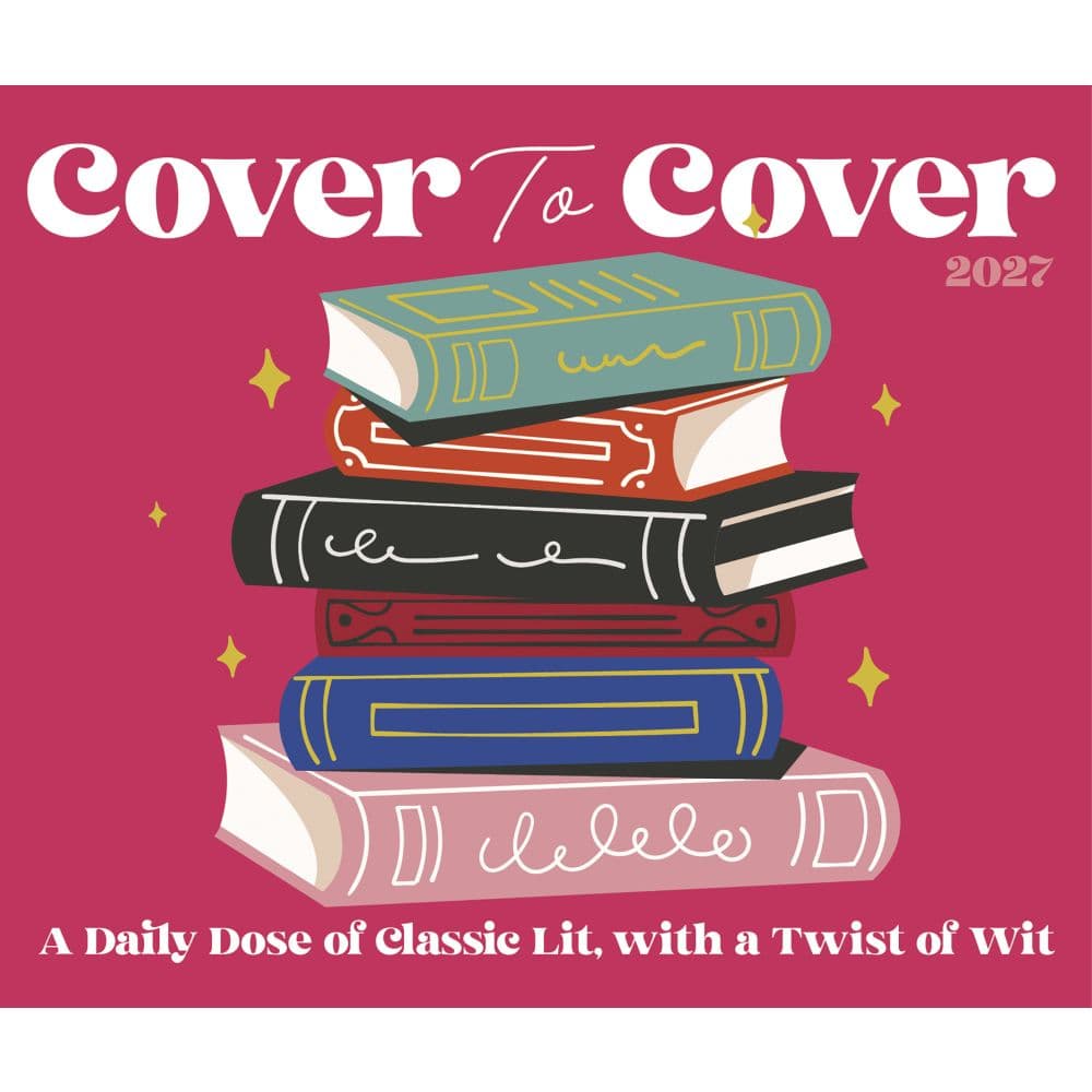Cover to Cover 2027 Desk Calendar Fourth Alternate Image