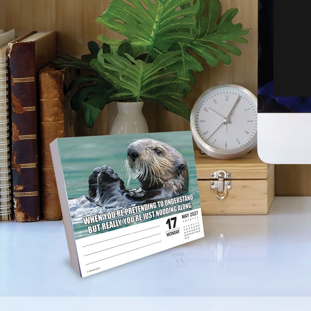 Animal Antics 2027 Desk Calendar Second Alternate Image