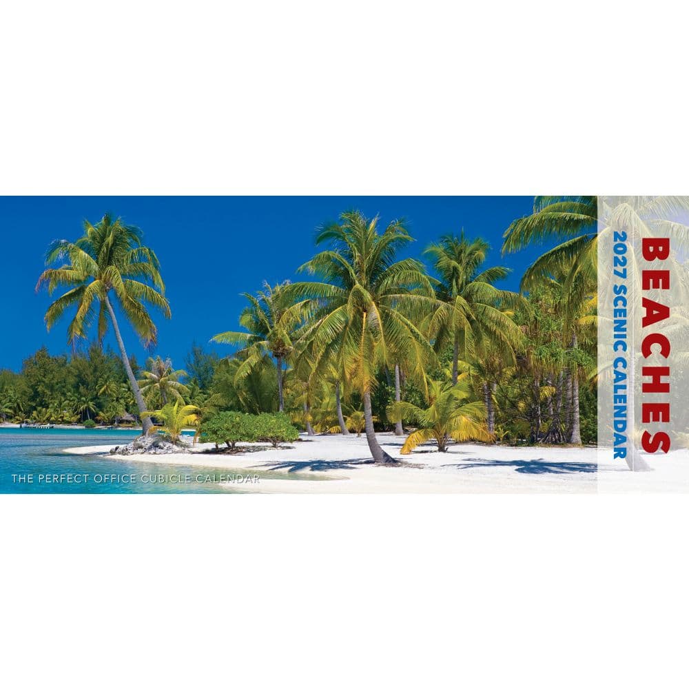 image Beaches Panoramic 2027 Wall Calendar Main Product Image
