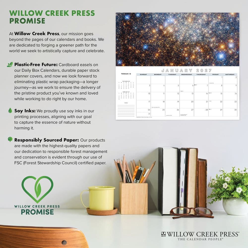 Astronomy Panoramic 2027 Wall Calendar Fourth Alternate Image